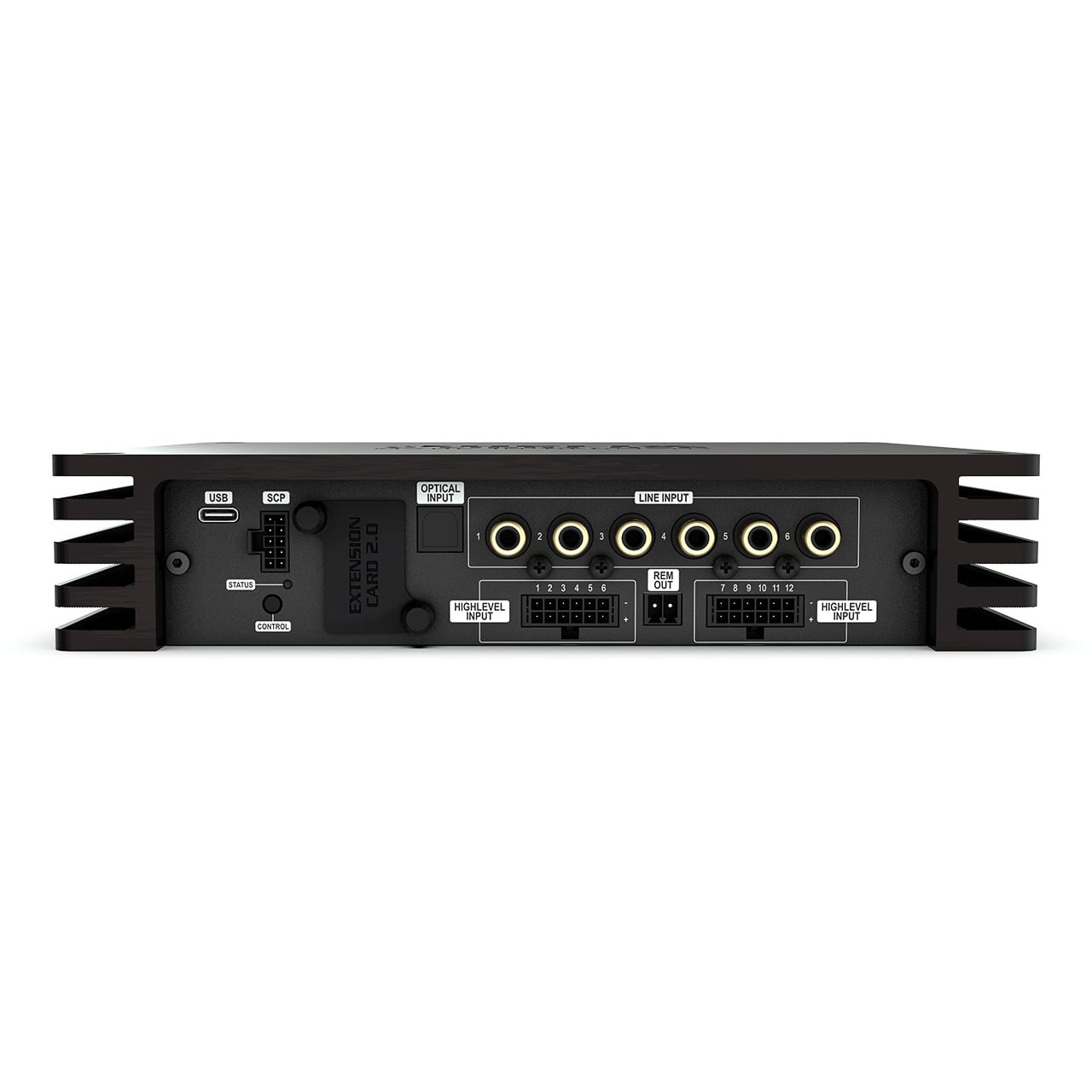 Mặt 12 ngõ vào loa Helix V EIGHT DSP ULTIMATE