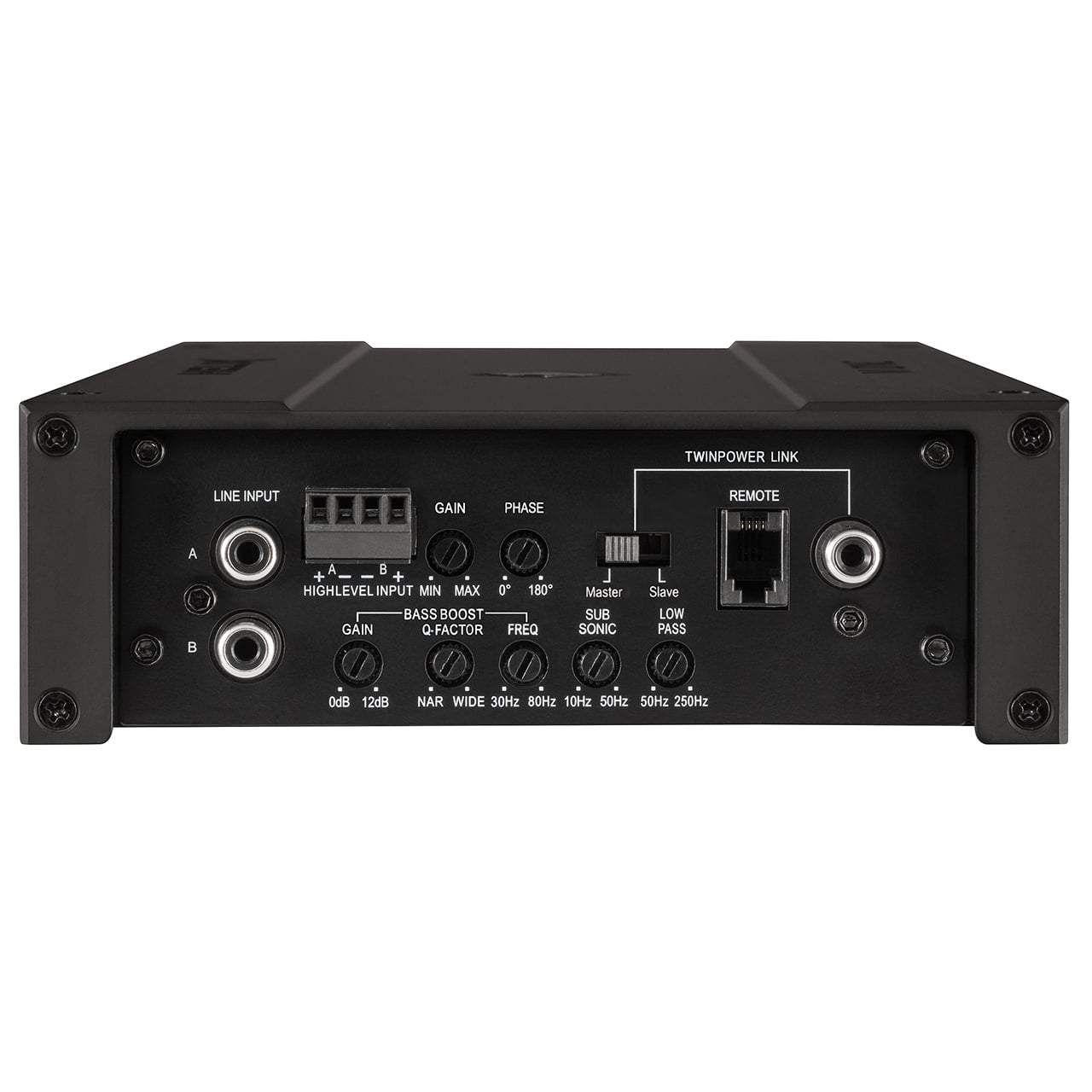 Mặt ngõ vào và TwinPower Link Helix M ONE X