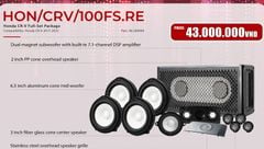 Bộ Âm Thanh Rainbow HON/CRV/100FS.RE Cho Honda CR-V 2017–2022 – Full Set