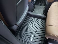 Thảm Lót Sàn Ô Tô Huvi VinFast VF9 (6 Chỗ) - Tràn Viền Bậc Cửa, Nhựa TPE Cao Cấp