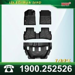 Thảm Lót Sàn Ô Tô Honda BR-V 2023 Huvi TPE 3D 4 Tấm