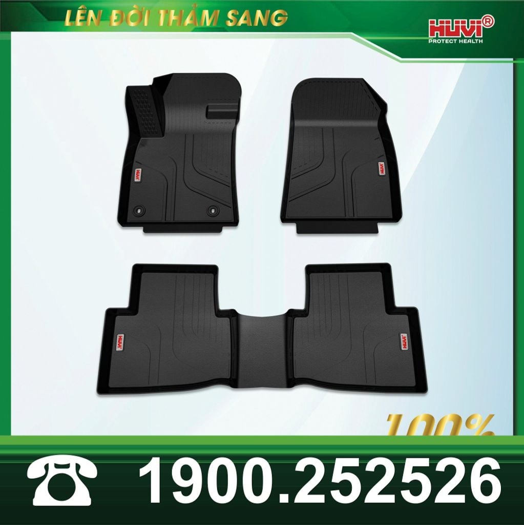 Thảm Lót Sàn Ô Tô MG5 2022-2023 Huvi TPE Tràn Viền