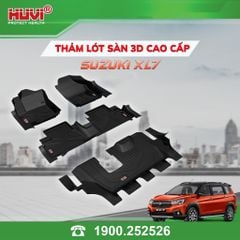 Thảm Lót Sàn Ô Tô Suzuki XL7 2023 Huvi TPE Tràn Viền