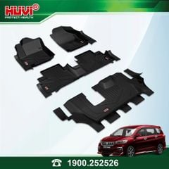 Thảm Lót Sàn Ô Tô Suzuki Ertiga 2019-2023 Huvi TPE Tràn Viền