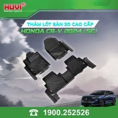 Thảm Lót Sàn Ô Tô Honda CRV 2024 5 Chỗ Huvi TPE