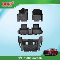 Thảm Lót Sàn Ô Tô Huvi Toyota Veloz 2022-2024 - Tràn Viền Bậc Cửa, Nhựa TPE Cao Cấp