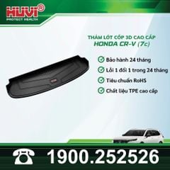 Thảm Lót Sàn Ô Tô Honda City 2021-2024 Huvi TPE Tràn Viền