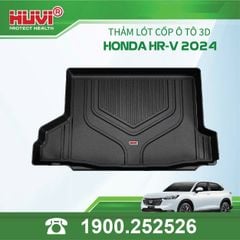 Thảm Lót Sàn Ô Tô Honda HR-V 2022-2024 Huvi TPE Tràn Viền