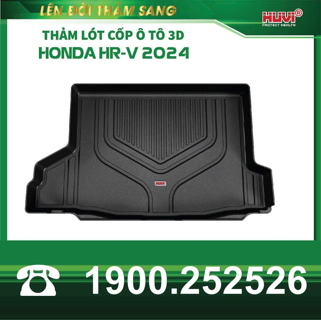 Thảm Lót Sàn Ô Tô Honda HR-V 2022-2024 Huvi TPE Tràn Viền