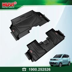 Thảm Lót Sàn Ô Tô Wuling Mini EV 2023 Huvi TPE Tràn Viền