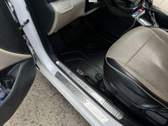 Thảm Lót Sàn Ô Tô Hyundai Accent 2018-2023 Huvi TPE Tràn Viền