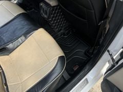Thảm Lót Sàn Ô Tô Hyundai Accent 2018-2023 Huvi TPE Tràn Viền