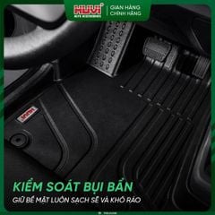 Thảm Lót Sàn Ô Tô Huvi VinFast VF3 2024 - Tràn Viền Bậc Cửa, Nhựa TPE Cao Cấp