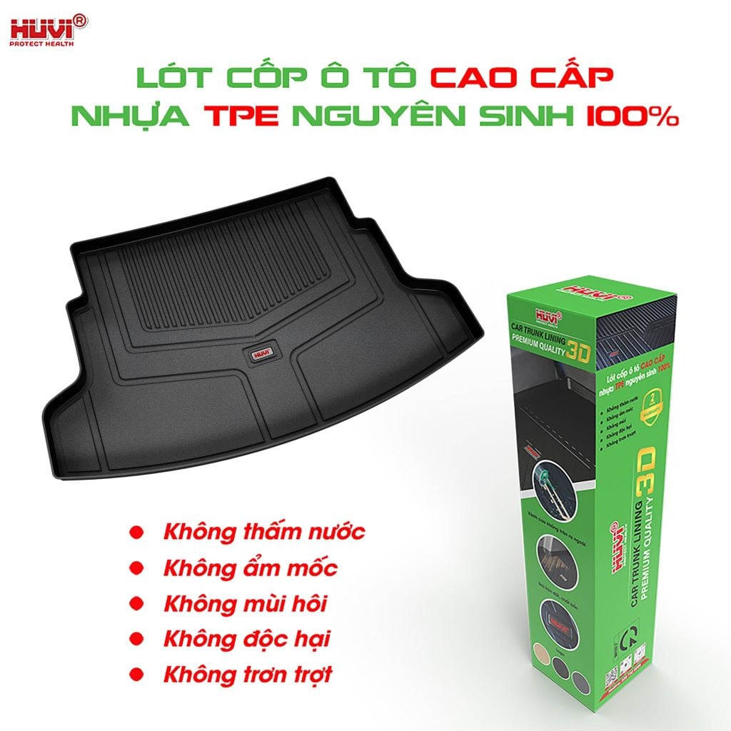Thảm Lót Sàn Ô Tô Hyundai Tucson 2022-2024 Huvi TPE