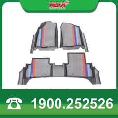 Thảm Lót Sàn Ô Tô Toyota Raize 2024 Huvi TPE Tràn Viền
