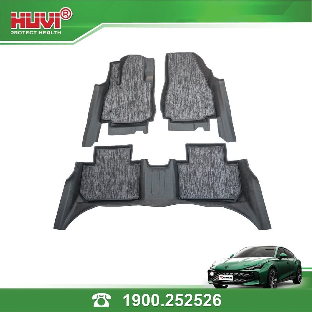 Thảm Lót Sàn Ô Tô MG7 2024 Huvi TPE Tràn Viền