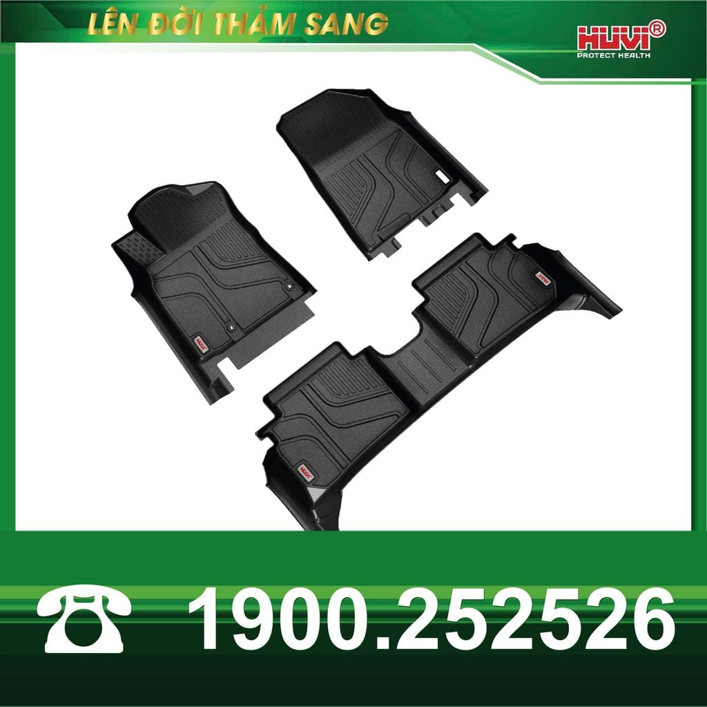 Thảm Lót Sàn Ô Tô Huvi Kia K3 2021-2025 - Tràn Viền Bậc Cửa, Nhựa TPE Cao Cấp