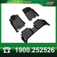 Thảm Lót Sàn Ô Tô Huvi Kia K3 2021-2025 - Tràn Viền Bậc Cửa, Nhựa TPE Cao Cấp