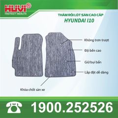Thảm Lót Sàn Ô Tô Huvi Kia K3 2021-2025 - Tràn Viền Bậc Cửa, Nhựa TPE Cao Cấp