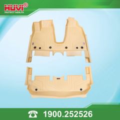 Thảm Lót Sàn Ô Tô VinFast VF3 2024+ Huvi TPE Màu Be