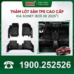 Thảm Lót Sàn Ô Tô Kia Sonet 2025 Huvi TPE