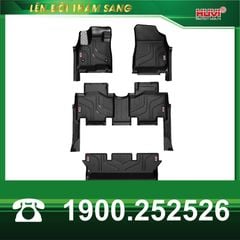 Thảm Lót Sàn Ô Tô BYD M6 2025 Huvi TPE Tràn Viền