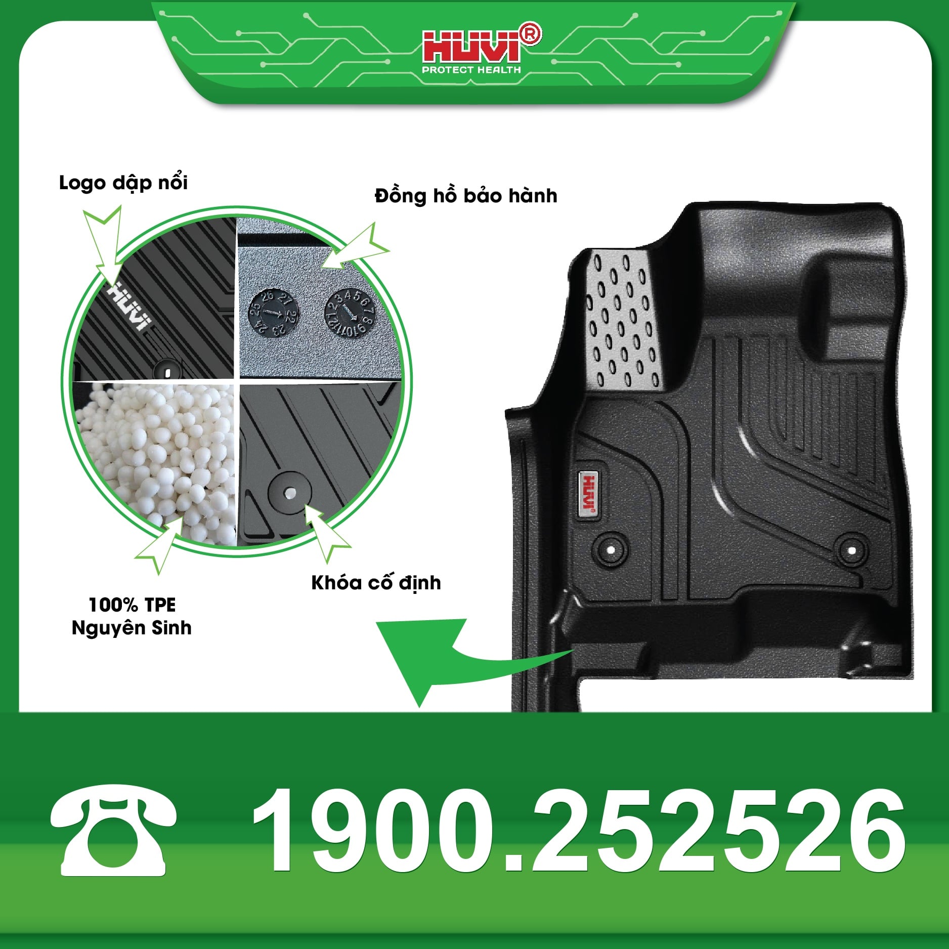 Thảm lót sàn ô tô Huvi BYD M6 2025 lắp thực tế, dễ tháo rời vệ sinh