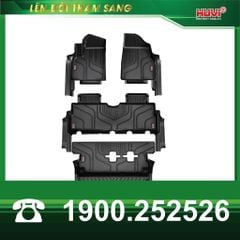 Thảm Lót Sàn Ô Tô VinFast Limo Green 2025 7 Chỗ Huvi TPE