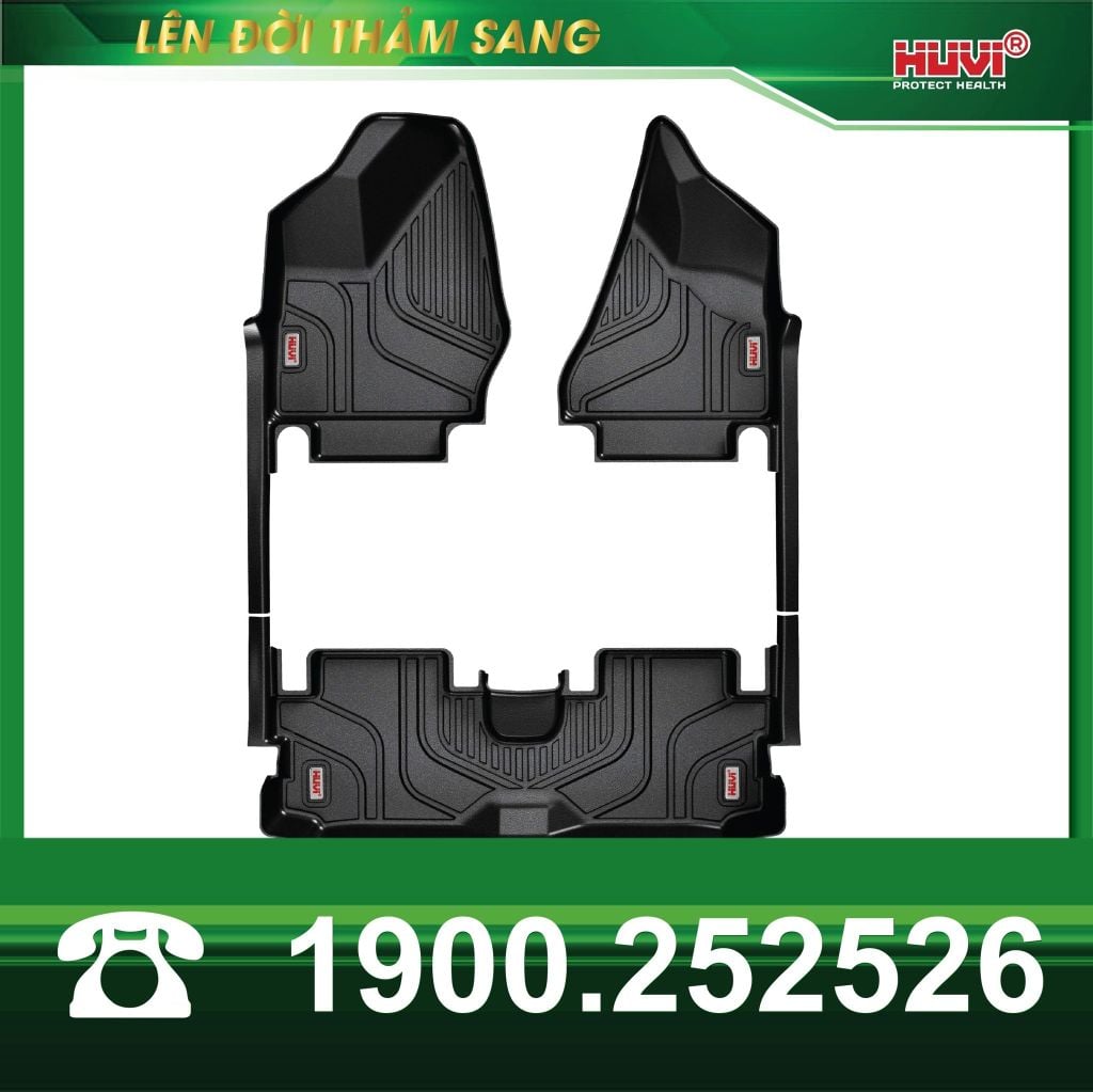 Thảm Lót Sàn Ô Tô VinFast Minio Green 2025 Huvi TPE