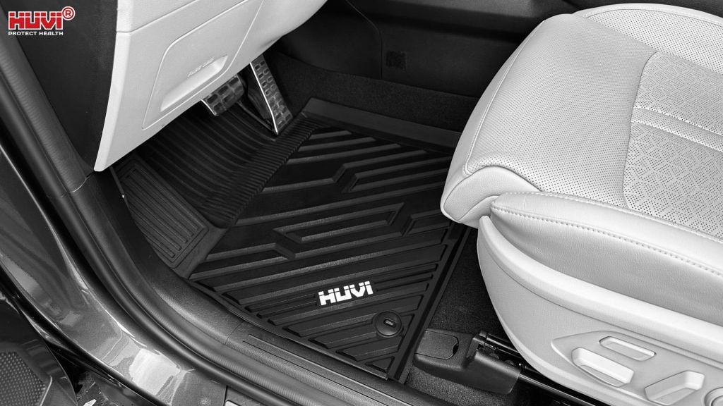Thảm Lót Sàn Ô Tô Huvi Kia Sorento 2021-2023 - Tràn Viền Bậc Cửa, Nhựa TPE Cao Cấp
