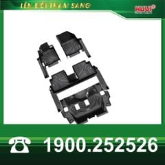 Thảm Lót Sàn Ô Tô Huvi Mitsubishi Destinator 2025 - Tràn Viền Bậc Cửa, Nhựa TPE Cao Cấp