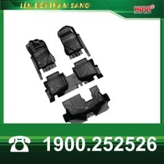 Thảm Lót Sàn Ô Tô Ford Everest 2023-2026 Huvi TPE Tràn Viền