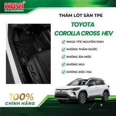Thảm Lót Sàn Ô Tô Toyota Corolla Cross HEV Huvi TPE