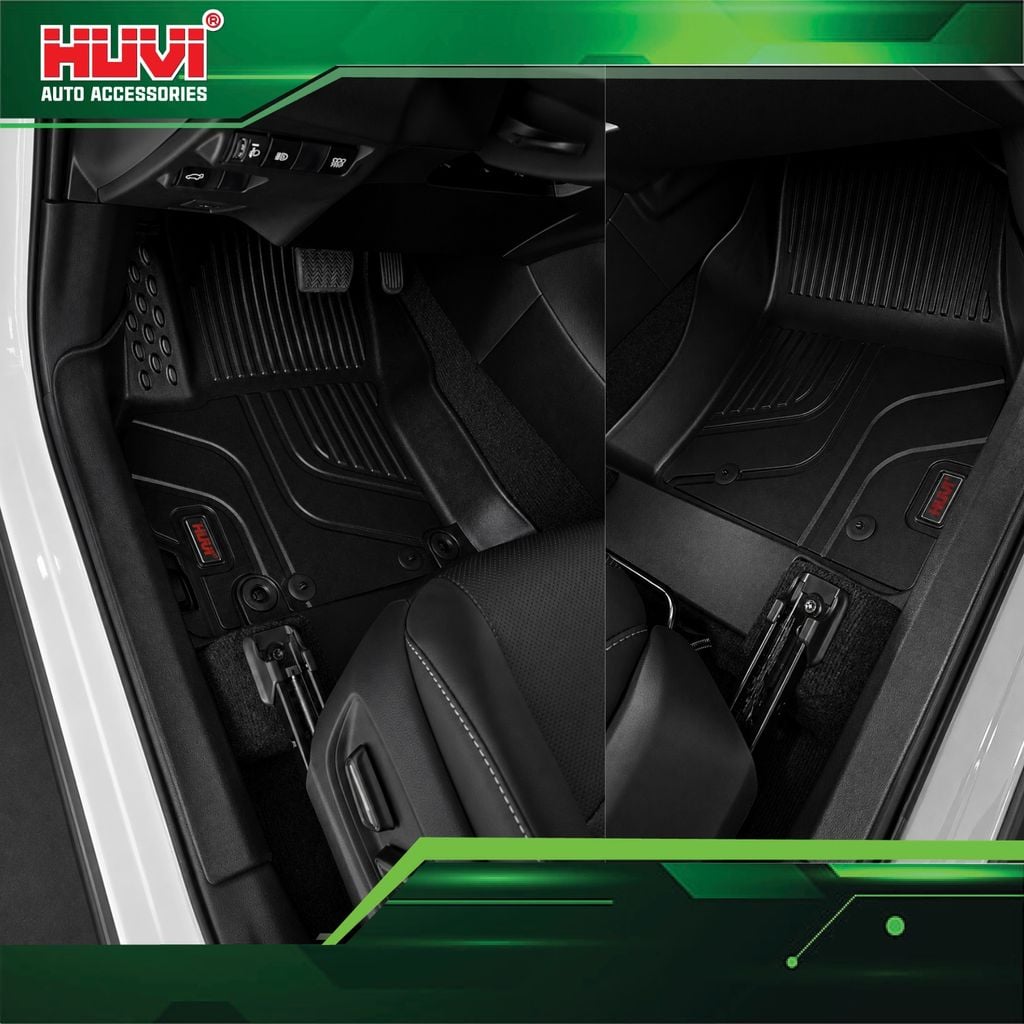 Thảm Lót Sàn Ô Tô Toyota Corolla Cross HEV Huvi TPE