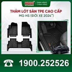 Thảm Lót Sàn Ô Tô MG HS 2023+ Huvi TPE Tràn Viền