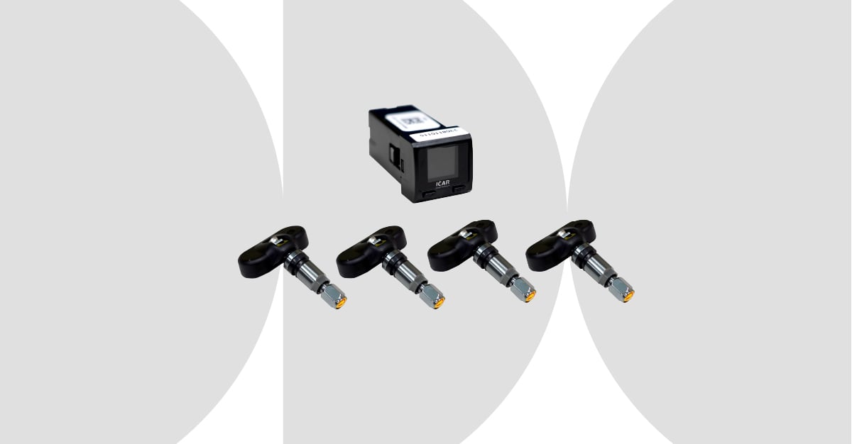 Cảm Biến Áp Suất Lốp iCar Ellisafe C399 Toyota 2023 Gắn Lỗ Chờ