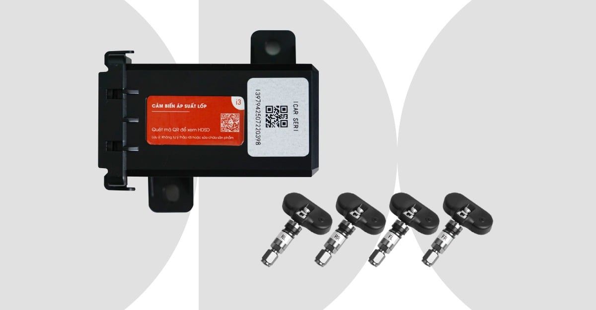 Cảm Biến Áp Suất Lốp iCar Ellisafe I3 Hyundai, Kia Hiện ODO