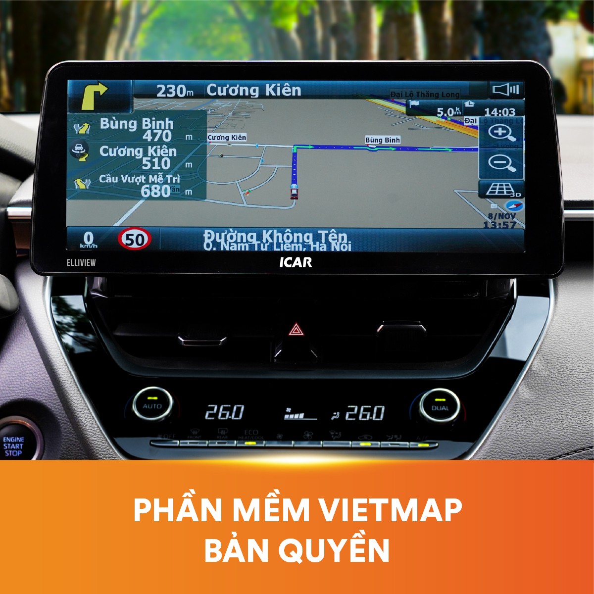 Màn Hình Android Ô Tô iCar Elliview Q4