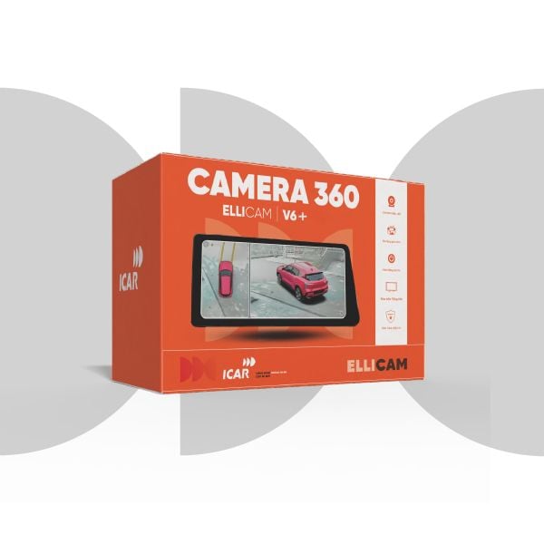 Hộp sản phẩm camera 360 iCar Ellicam V6+