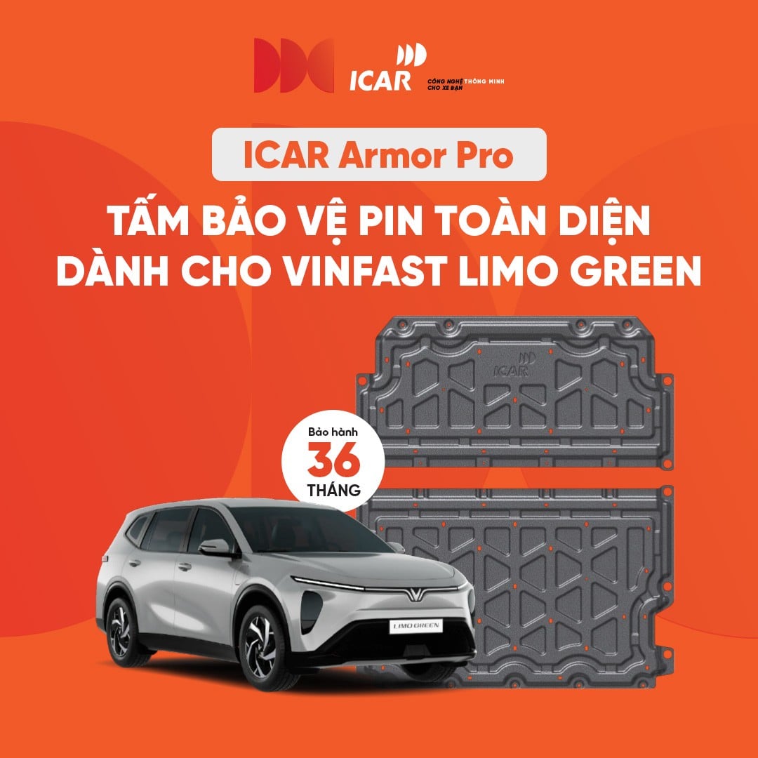 Tấm bảo vệ pin iCar Armor Pro cho VinFast Limo Green