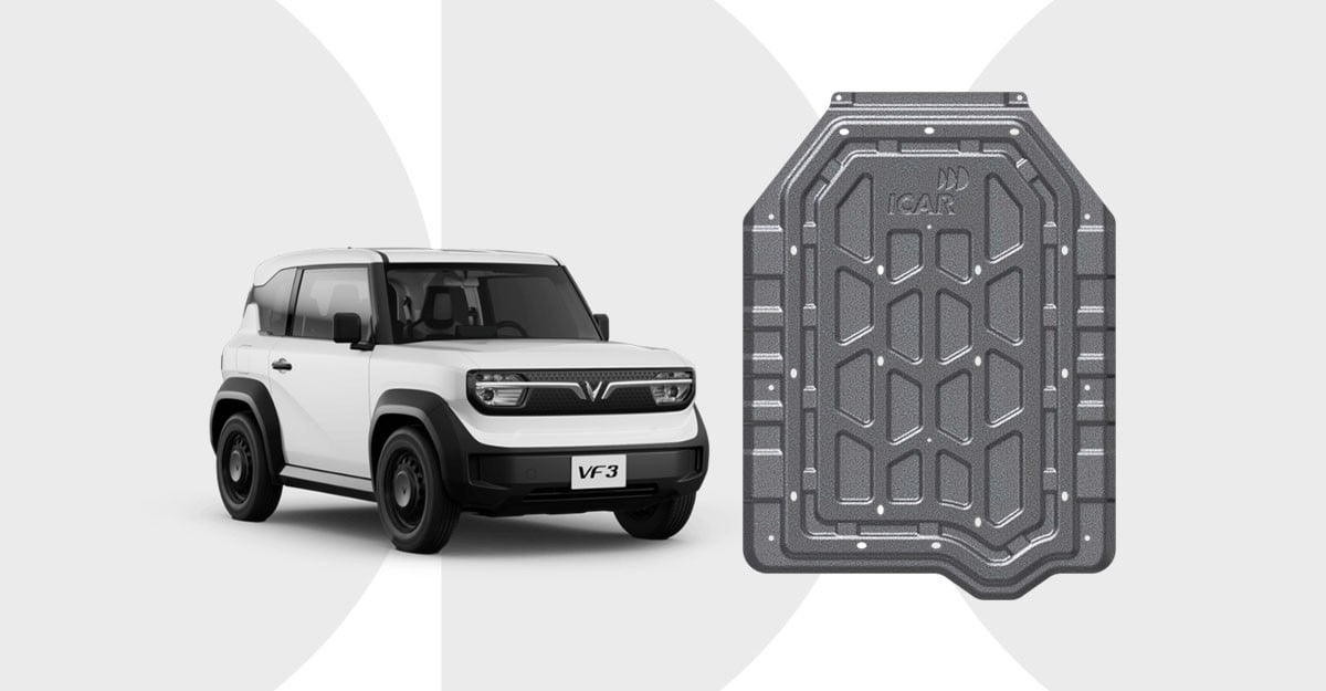 Tấm bảo vệ pin iCar Armor Pro một khối cho VinFast VF3
