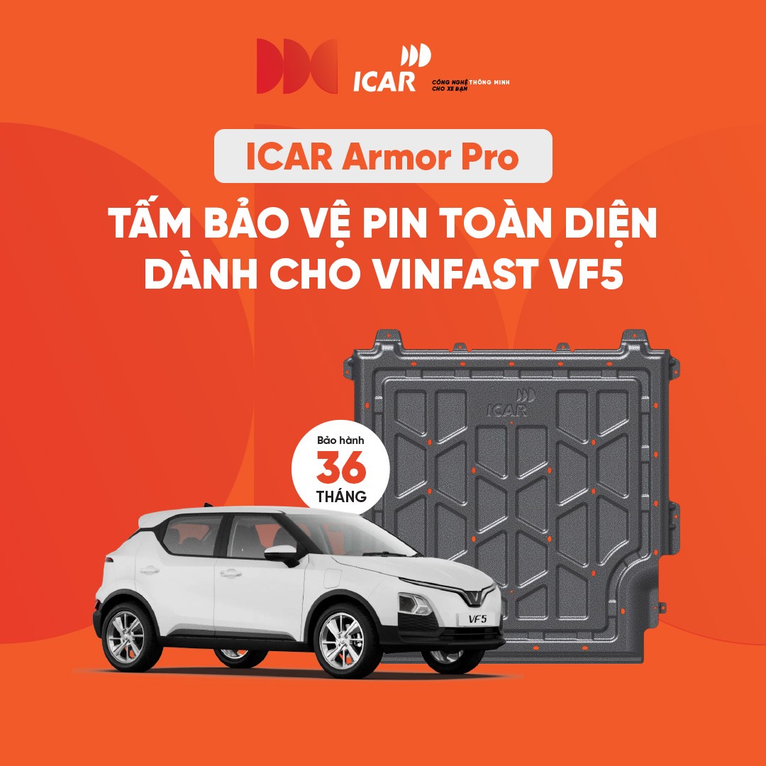 Tấm bảo vệ pin iCar Armor Pro cho VinFast VF5