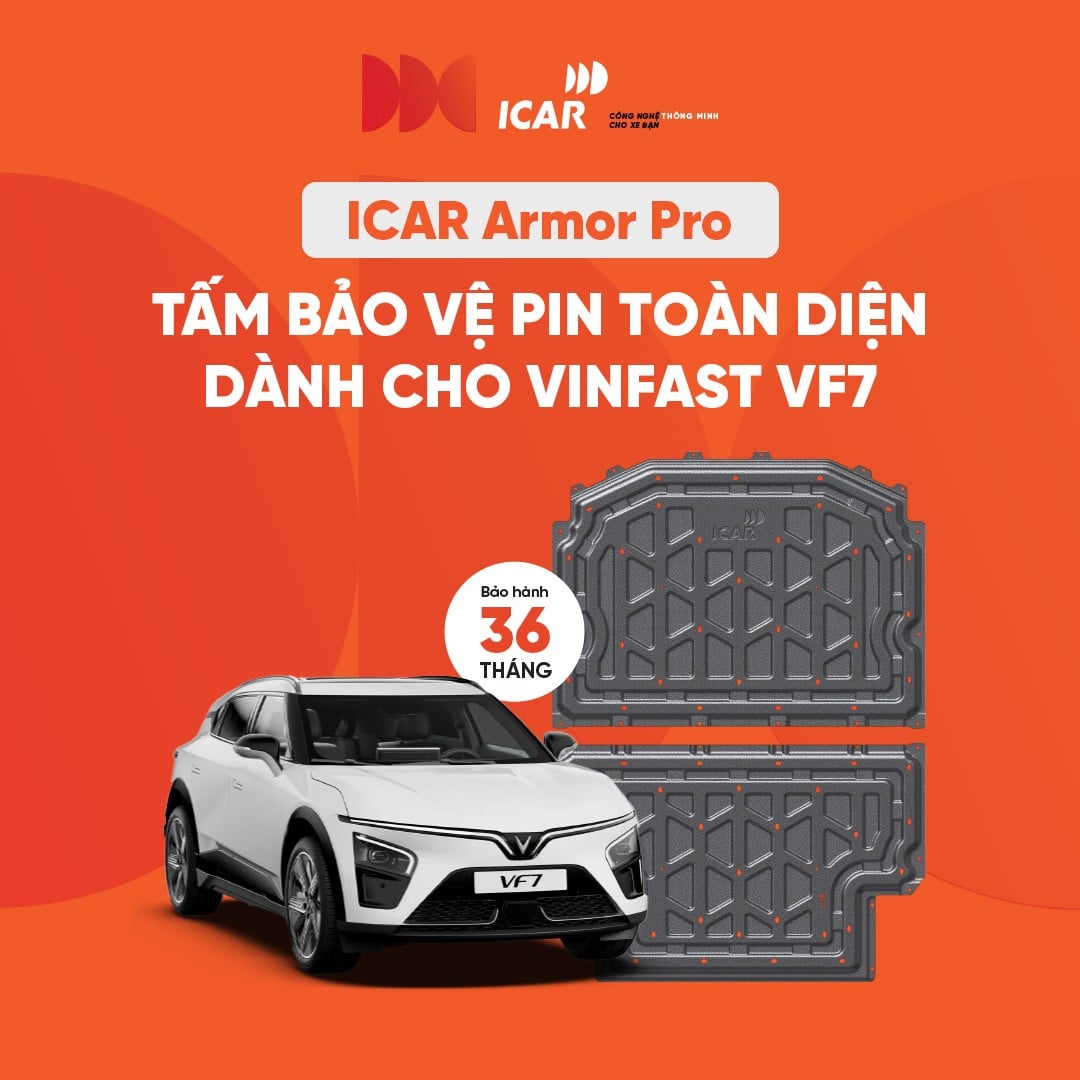Tấm bảo vệ pin iCar Armor Pro dành cho VinFast VF7