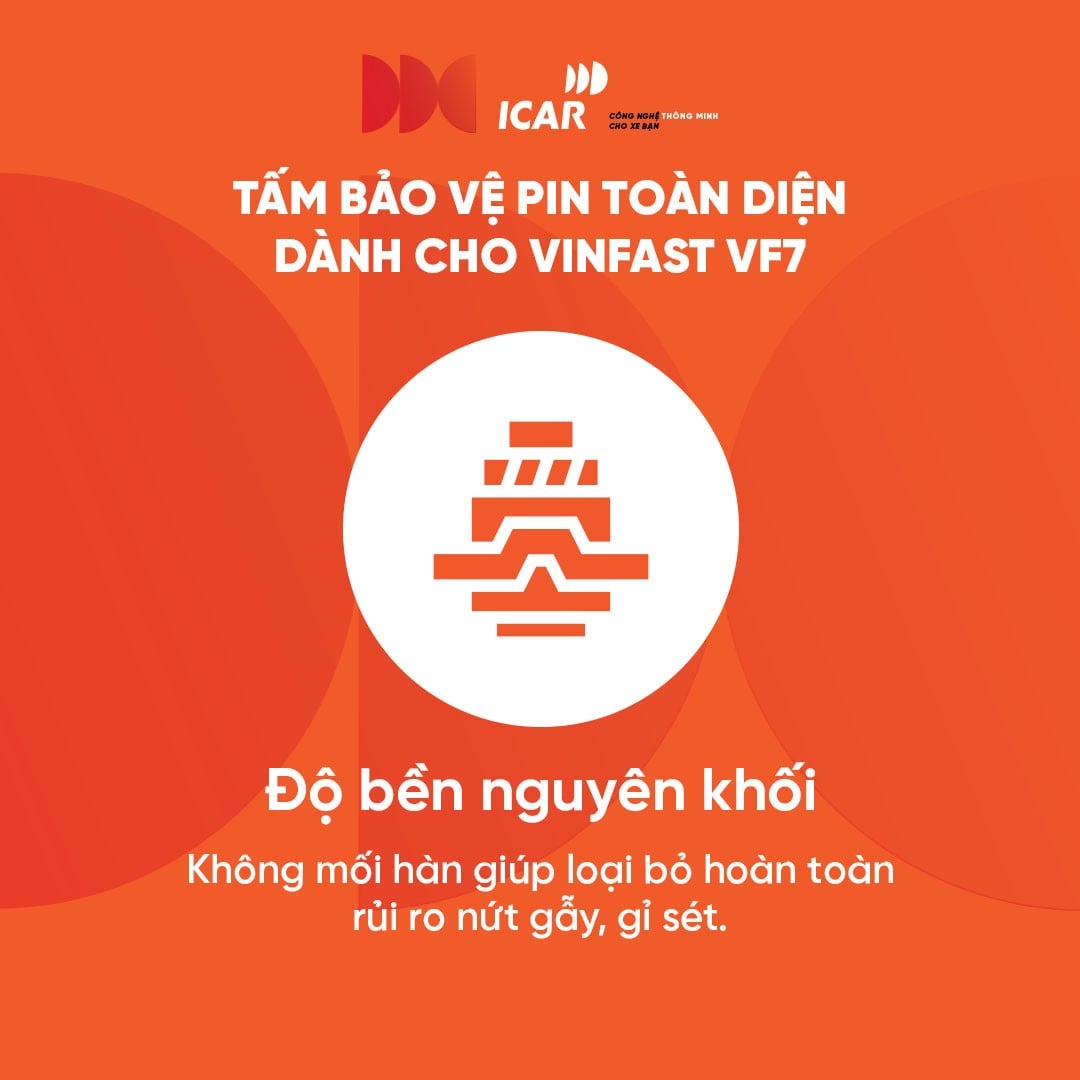 Tấm bảo vệ pin VF7 gia công nguyên khối