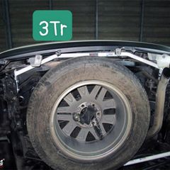 Thanh giằng ô tô ULTRA RACING - TOYOTA FORTUNER / 2WD (2016-2024+)