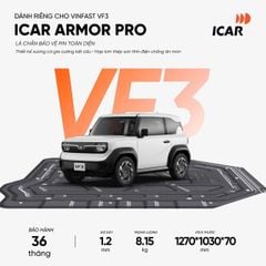 Icar Tấm bảo vệ pin Vinfast VF3 - Bảo vệ chủ động tài sản của bạn