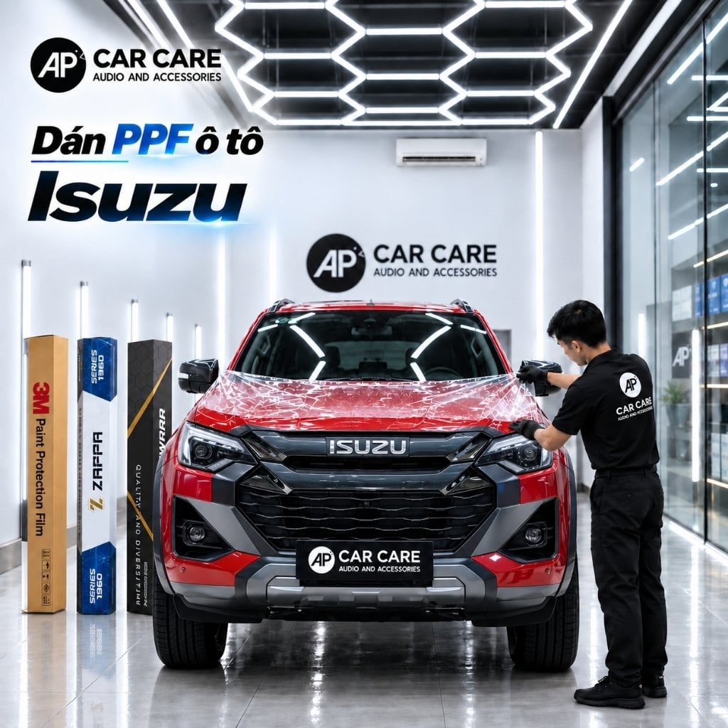 Dán PPF xe Isuzu ( Mu-X / D-Max)