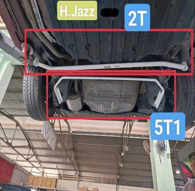 Thanh giằng ô tô ULTRA RACING - HONDA JAZZ