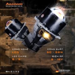 Bi LED Aozoom Leo 58W – Đèn Bi Pha Ô Tô