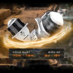 Bi LED Aozoom Leo New 78W – Đèn Bi Pha Ô Tô